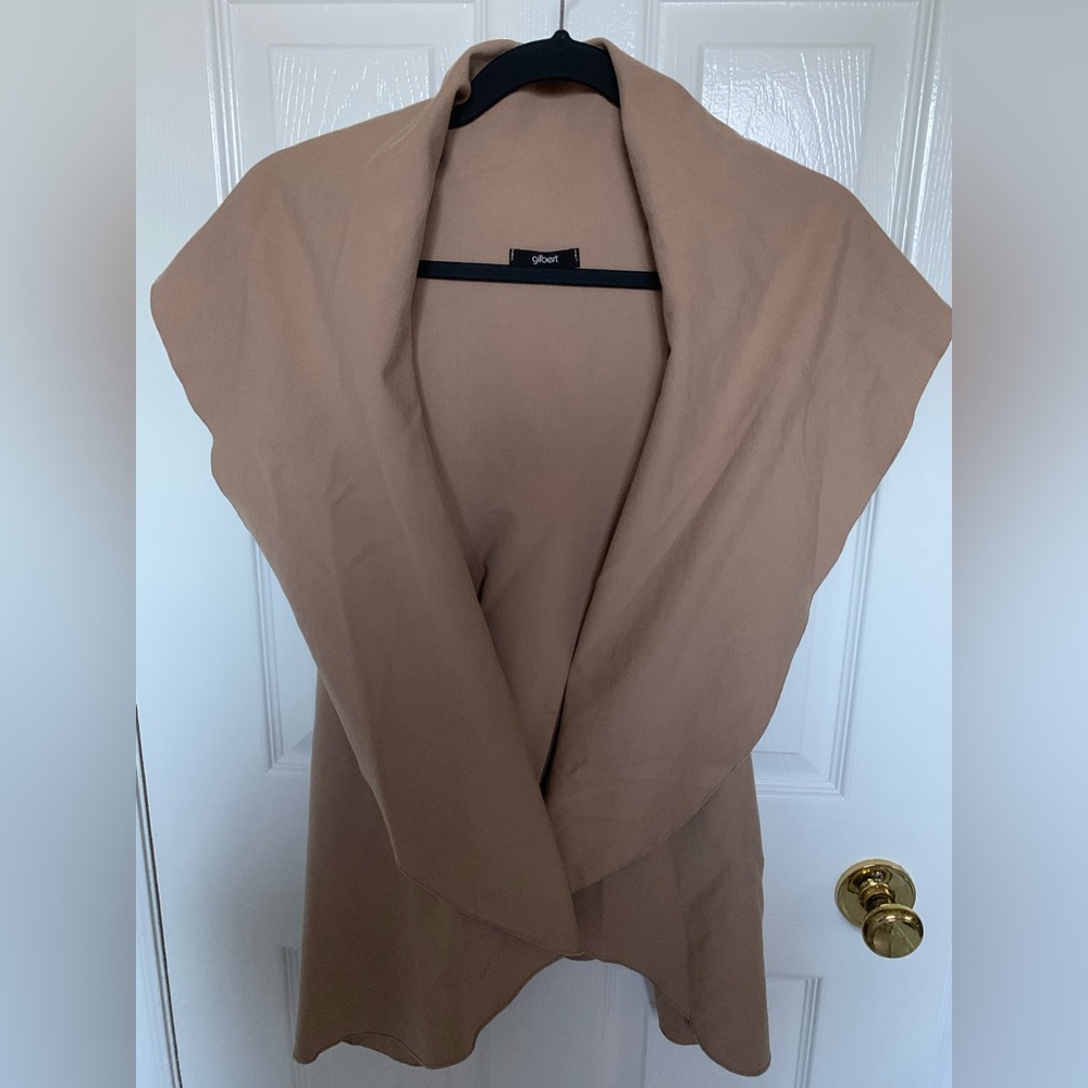 Gilbert Sleeveless Open Cardigan Vest